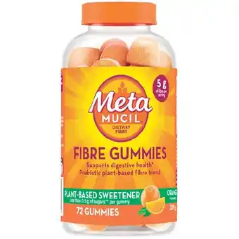 Woolworths Metamucil Fibre Gummies for Digestive Health Pk 72 offer
