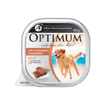 Woolworths Optimum Wet Dog Food 100g offer