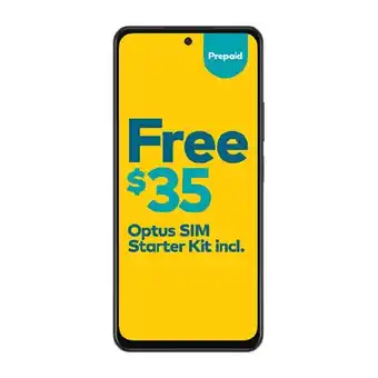 Woolworths Optus Oppo A58‡ offer