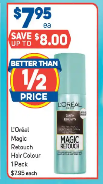 Foodland L'Oréal Magic Retouch Hair Colour 1 Pack offer