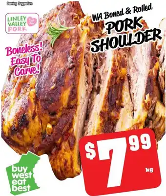 WA Boned&Rolled PORK SHOULDER