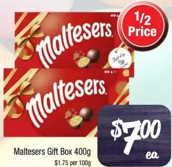 Farmer Jack's Maltesers Gift Box 400g offer