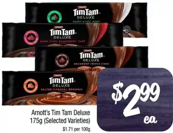Farmer Jack's Arnott's Tim Tam Deluxe 175g offer