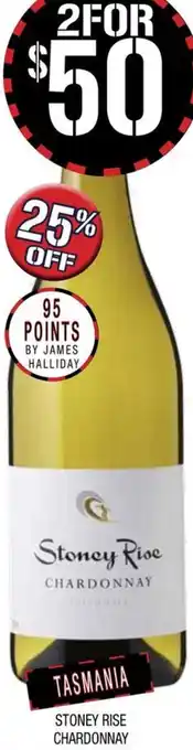 Farmer Jack's STONEY RISE CHARDONNAY offer
