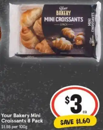 Your Bakery Mini Croissants 8 Pack