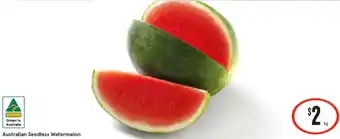 IGA Australian Seedless Watermelon offer