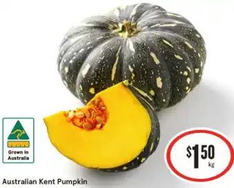 IGA Australian Kent Pumpkin offer