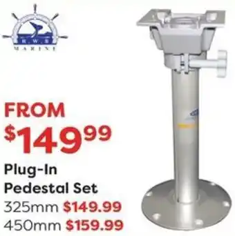 Plug-In Pedestal Set