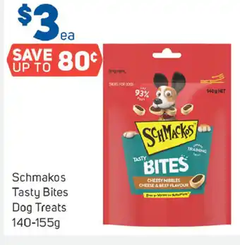 Foodland Schmackos Tasty Bites 140/155g offer