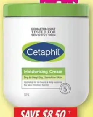 Cincotta Chemist CETAPHIL Moisturising Cream 550g offer