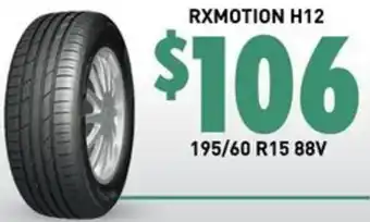 Bob Jane T-Marts RXMOTION H12 offer