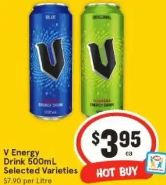IGA V Energy Drink 500mL offer