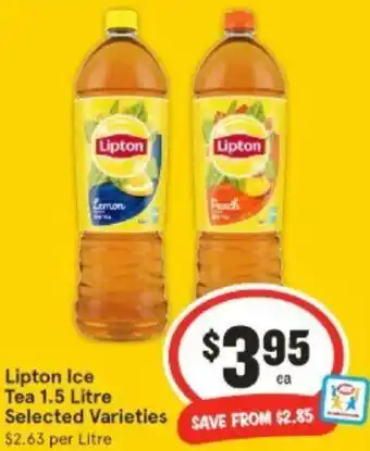 IGA Lipton Ice Tea 1.5 Litre offer