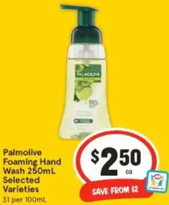IGA Palmolive Foaming Hand Wash 250mL offer