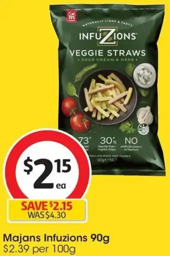 Coles Majans Infuzions 90g offer