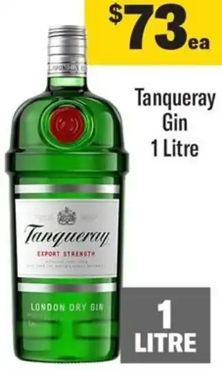 Coles Tanqueray Gin 1 Litre offer