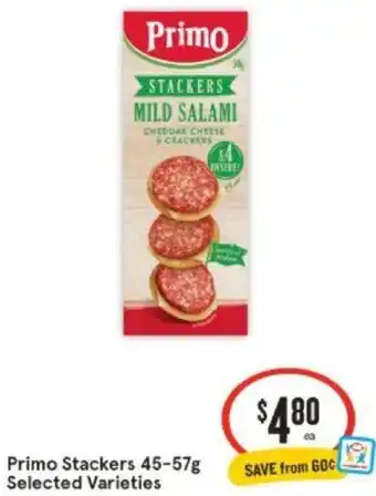 IGA Primo Stackers 45-57g offer