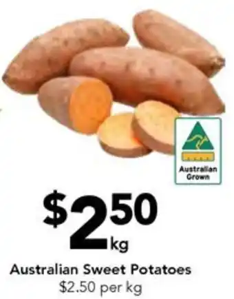 Australian Sweet Potatoes