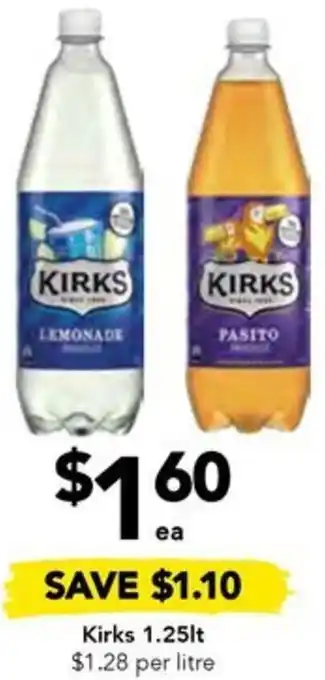 Drakes Kirks 1.25lt offer