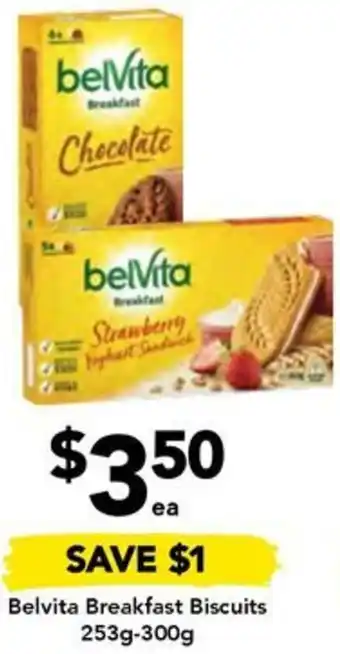 Drakes Belvita Breakfast Biscuits 253g-300g offer