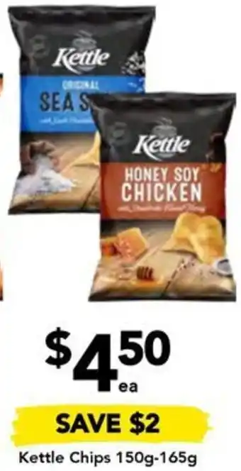Drakes Kettle Chips 150g-165g offer