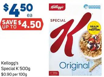 Foodland Kellogg's Special K 500g offer