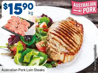 Foodland Australian Pork Loin Steaks offer