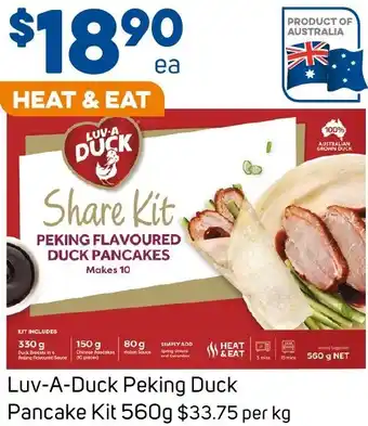 Foodland Luv-A-Duck Peking Duck Pancake Kit 560g offer