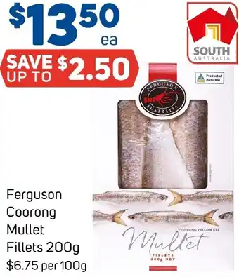 Foodland Ferguson Coorong Mullet Fillets 200g offer