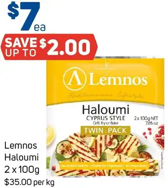Foodland Lemnos Haloumi 2x 100g offer