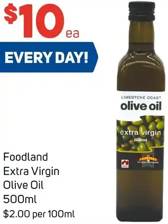 Foodland Foodland Extra Virgin Olive Oil 500ml offer
