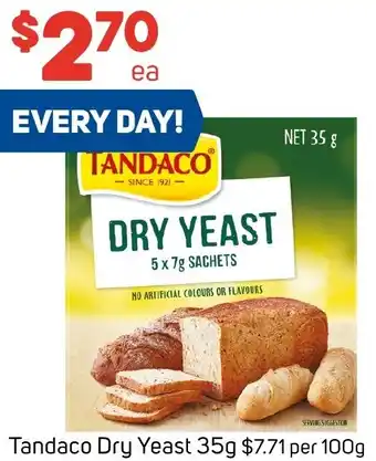 Foodland Tandaco Dry Yeast 35g offer