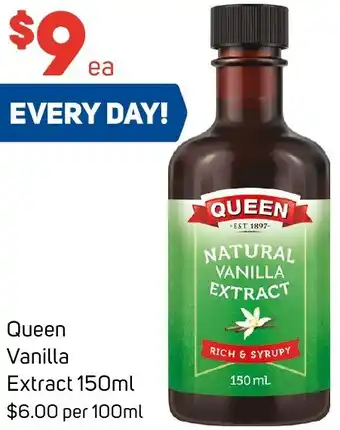 Foodland Queen Vanilla Extract 150ml offer