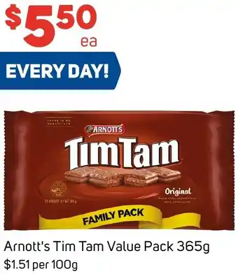 Foodland Arnott's Tim Tam Value Pack 365g offer