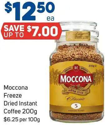 Foodland Moccona Freeze Dried Instant Coffee 200g offer