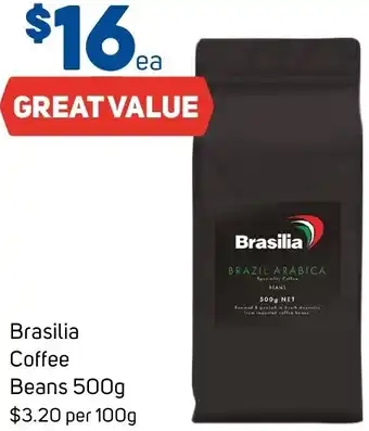 Foodland Brasilia Coffee Beans 500g offer