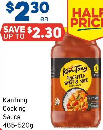 Foodland KanTong Cooking Sauce 485-520g offer
