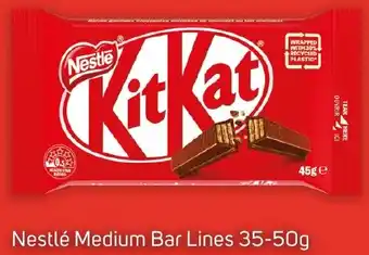 Foodland Nestlé Medium Bar Lines 35-50g offer