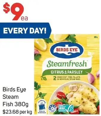 Foodland Birds Eye Steam Fish 380g offer