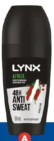 Foodland Lynx Roll On Deodorant 50ml offer