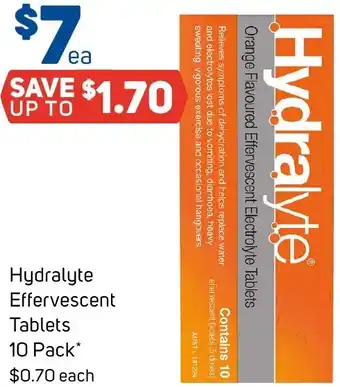Hydralyte Effervescent Tablets 10 Pack