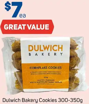 Foodland Dulwich Bakery Cookies 300-350g offer