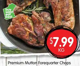 Premium Mutton Forequarter Chops
