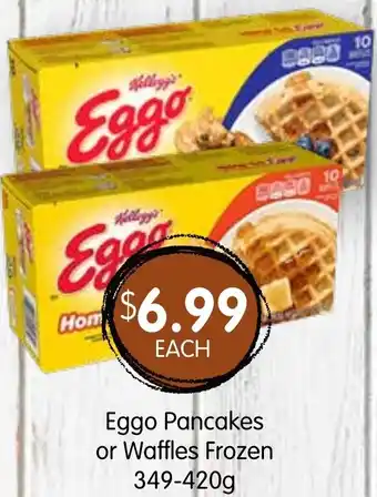 Spudshed Eggo Pancakes or Waffles Frozen offer
