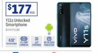 Officeworks Vivo Y11s Unlocked Smartphone offer