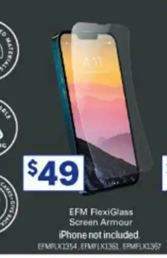 Officeworks EFM FlexiGlass Screen Armour offer
