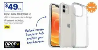 Officeworks React Case for iPhone 13 offer