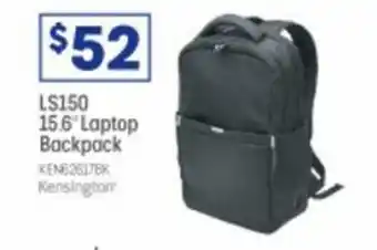 Officeworks LS150 15.6" Laptop Backpack offer