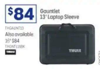 Officeworks Thule Gaunlet 13" Laptop Sleeve offer