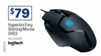 Officeworks Logitech Hyperion Fury Gaming Mouse G402 offer